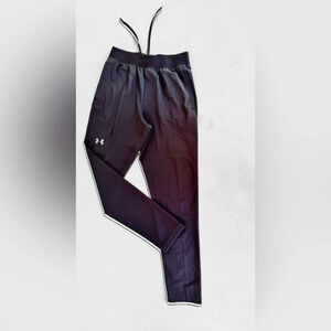 Under Armour Men’s Fitted Unstoppable Adjustable Tapered Navy Pants Size M
